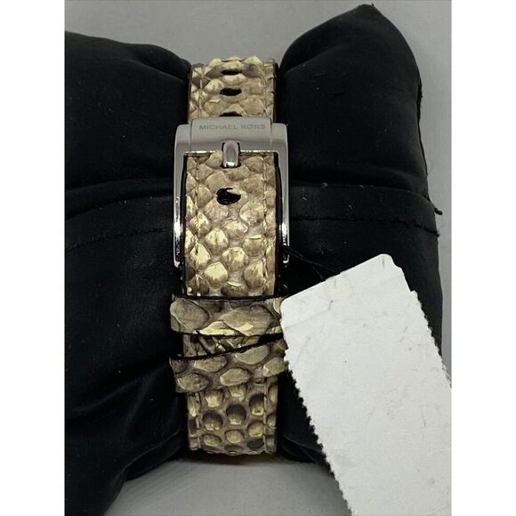 Michael Kors Taylor Python MK2417 Womens Stainless Steel Analog Dial Watch JK401 - Picture 6 of 12